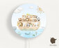 wandlamp rond  noah's journey_