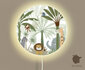 wandlamp rond jungle joy_