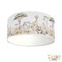 Plafondlamp Safari dieren aquarel_