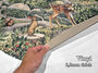Vinylkleed Dino Jive mono green_