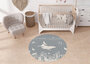 Vinylkleed Secret Sea life mono chrome bleu_