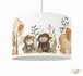 Hanglamp safari zoo olifant & aapjes_