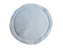 Speelkleed wafelstof poedergrijs en veren_