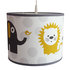 lamp leeuw & olifant oker/stip_